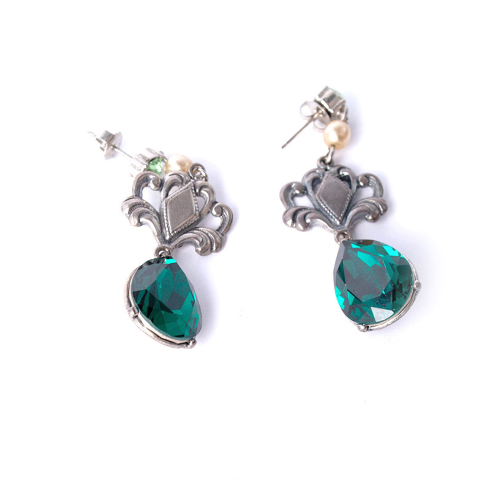 Tom Binns Earrings Women Dark Gray